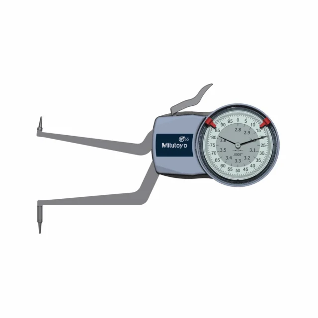 Mitutoyo 209-359 Internal Measurement Caliper Gage, 3.6" Max Range