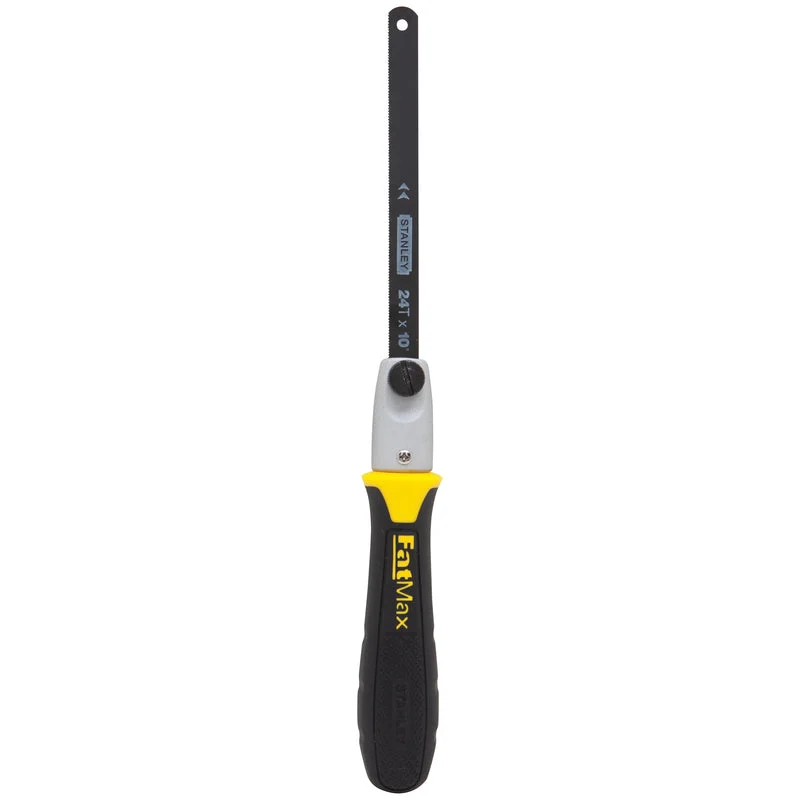 STANLEY FatMax 6 in. High Carbon Steel Multi Hand Saw 10 and 24 TPI 3 pc