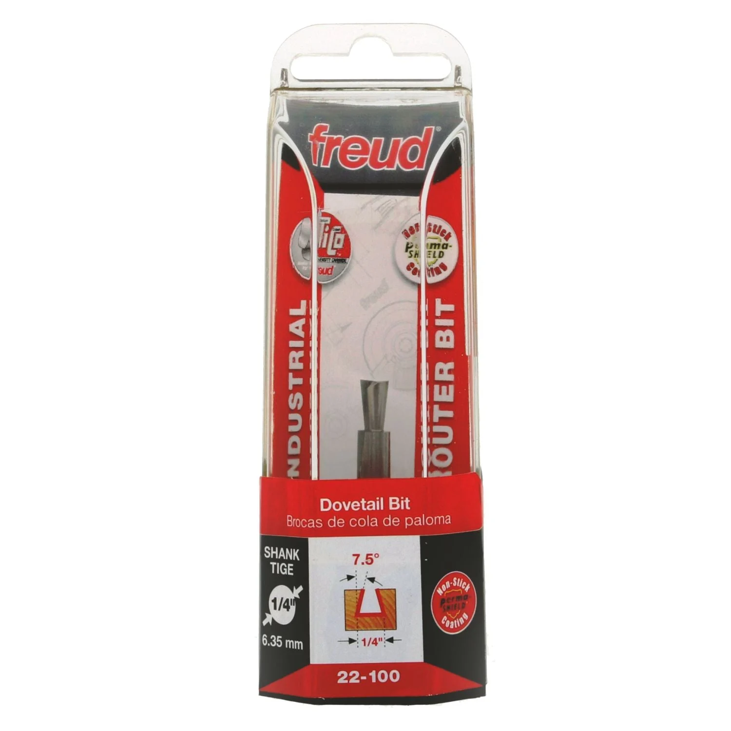 Freud 22-100 1/4-Inch Dovetail Router Bit