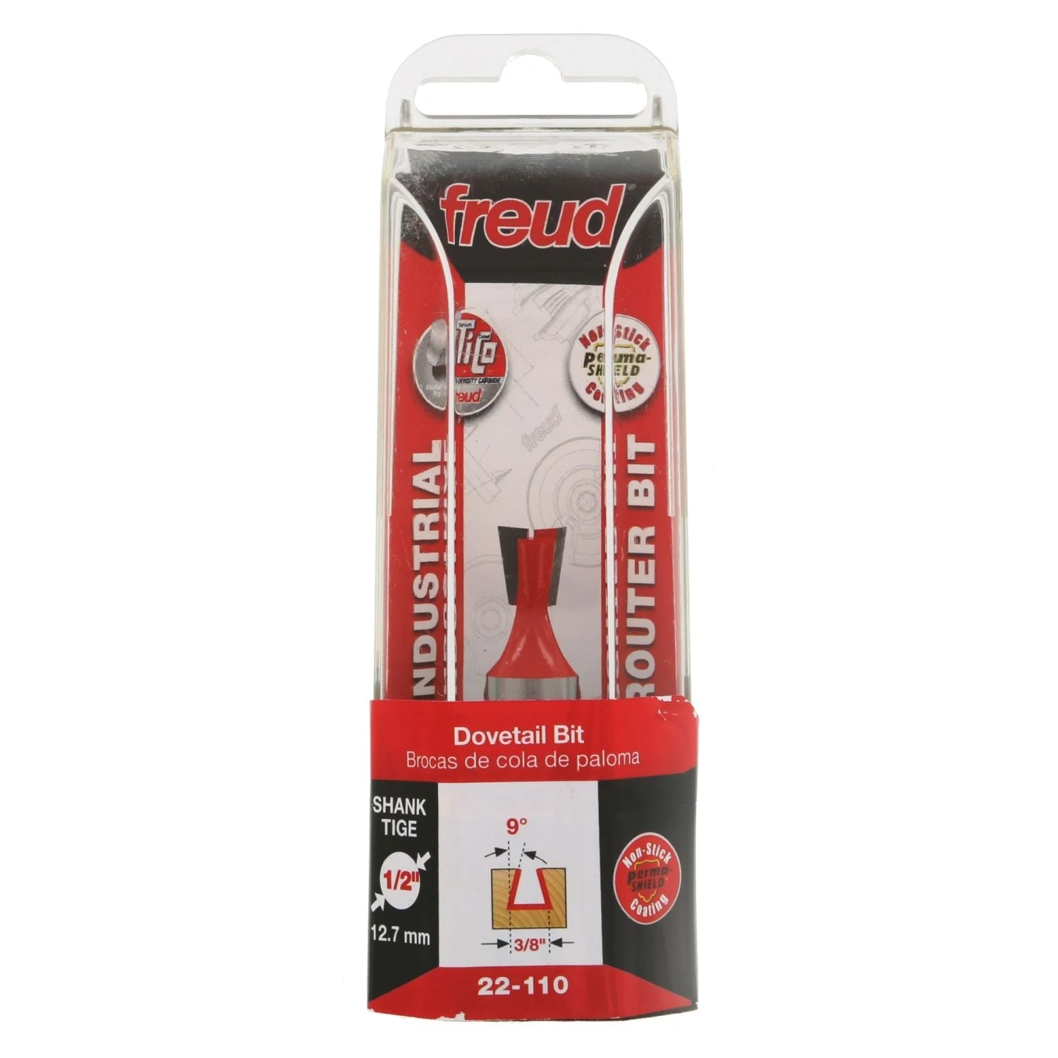 Freud 22-110 3/8-Inch Dovetail Router Bit