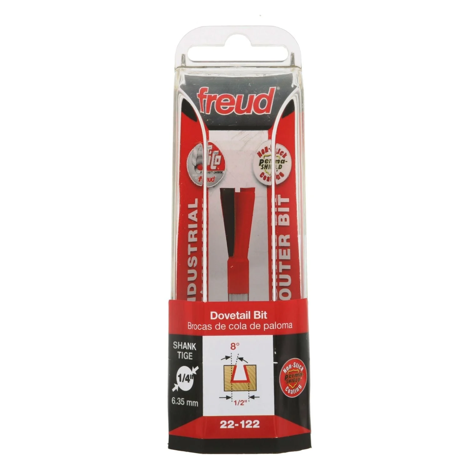 Freud 22-122 1/2-Inch Dovetail Router Bit