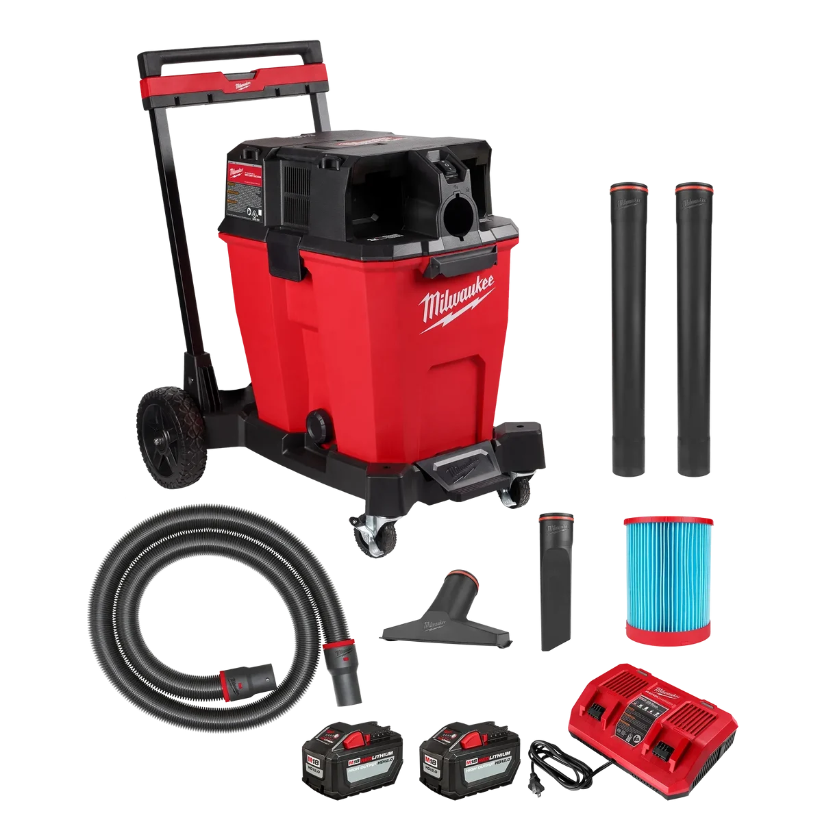 M18 FUEL™ NEXUS™ 12 Gallon Dual Battery Wet/Dry Vacuum Kit