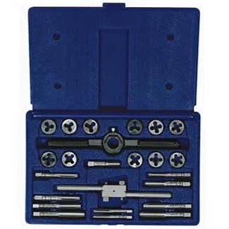 24-pc Fractional Tap and Round Die Set HAN23622