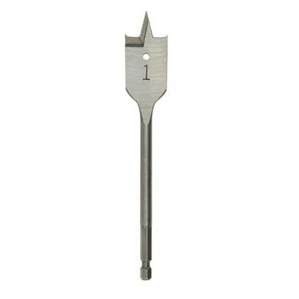 Flat Boring Bit 1-1/8" x 6"