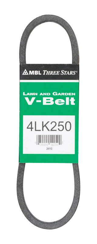 Mitsuboshi Super KB Standard V-Belt 0.5 in. W X 25 in. L For Riding Mowers
