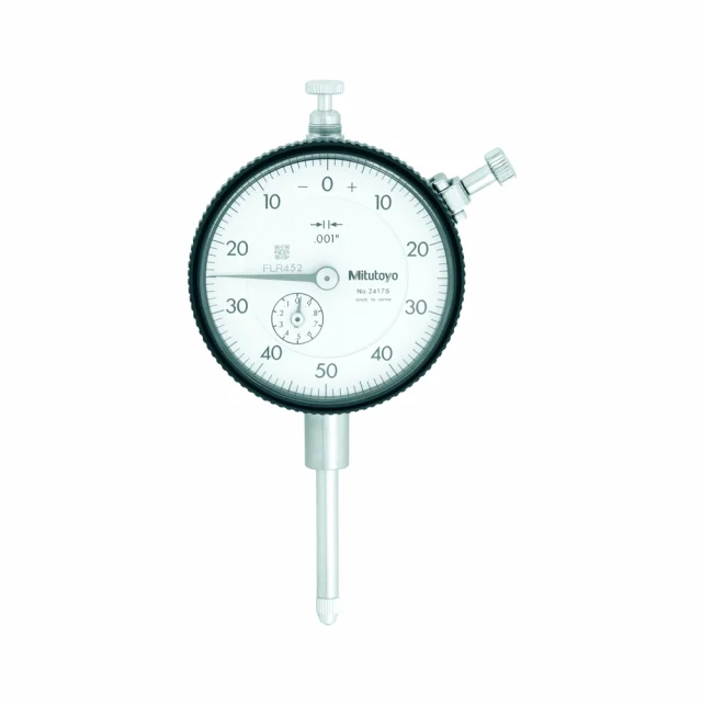 Mitutoyo 2417A Series 2 Dial Gauge, Lug Back, 1", 0.001"