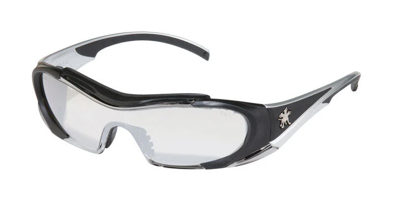 Safety Works Hellion Anti-Fog Safety Glasses Clear Lens Black Frame 1 pc, Pack of 12