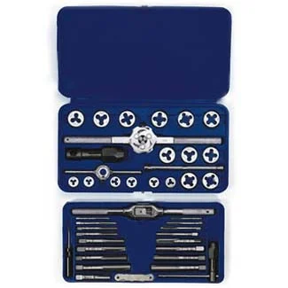 41-pc Machine Screw / Fractional Tap  and  Hex Die Set