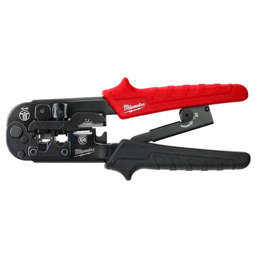 Ratcheting Pass-Through Crimper & Stripper