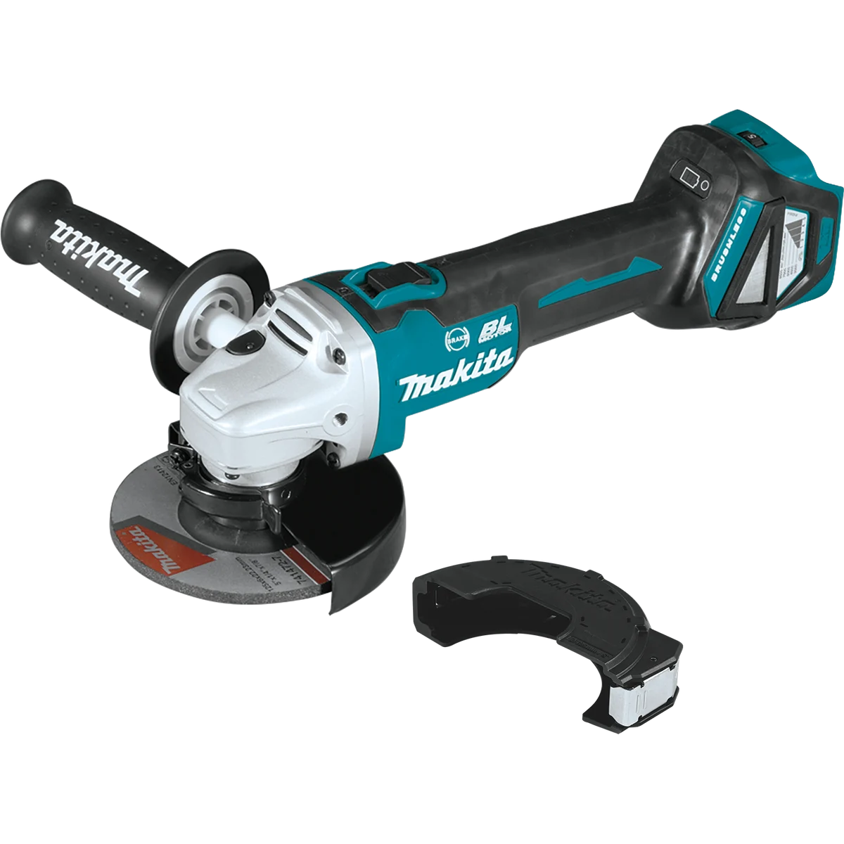 18V LXT® Lithium‑Ion Brushless Cordless 4‑1/2” / 5" Cut‑Off/Angle Grinder, with Electric Brake and AWS®, Tool Only