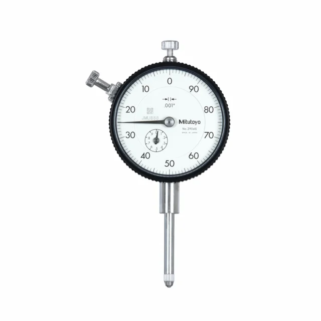 Mitutoyo 2905A-10 Series 2 Dial Gauge, Lug Back, 0.05", 0.0001"