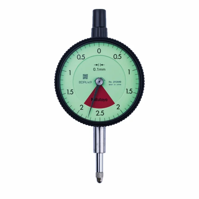 Mitutoyo 2928A Series 2 Dial Gauge, Lug Back, 4mm, 0,01mm