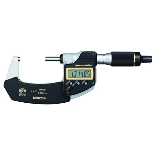 Mitutoyo 293-181-30 Digital Micrometereter QuantuMike Metric, 1-2"