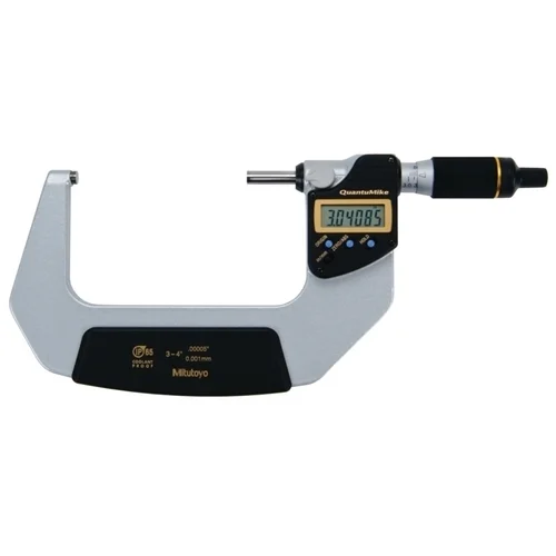 Mitutoyo 293-188-30 Digital Micrometereter QuantuMike Metric, 3-4"