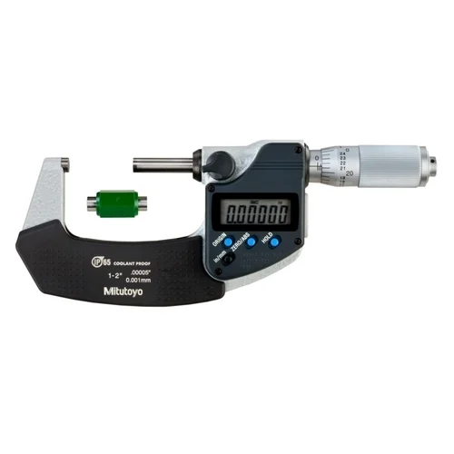 Mitutoyo 293-336-30 Digital Micrometereter IP65, Metric 1-2"