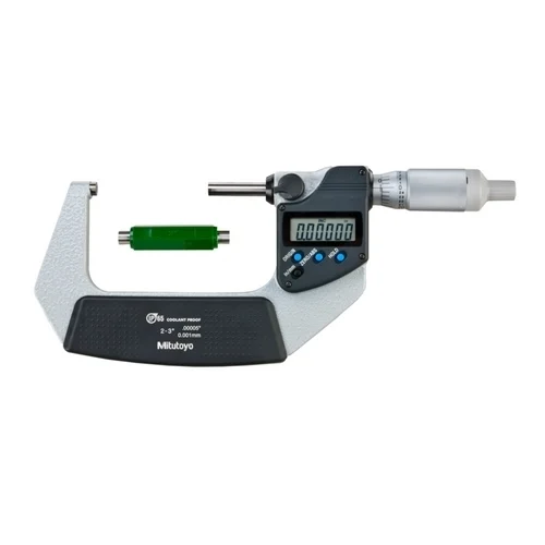 Mitutoyo 293-346-30 Digital Micrometereter IP65, Metric 2-3"
