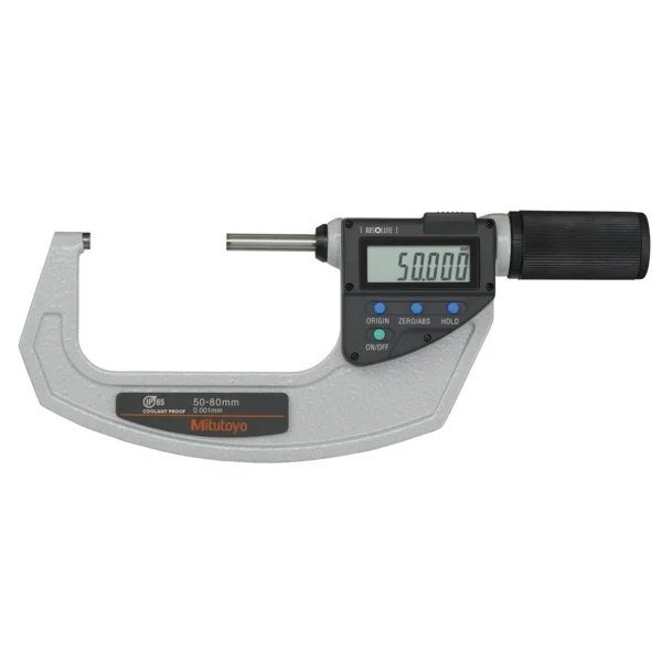 Mitutoyo 293-668-20 293 Series Digital Absolute Micrometer, 50-80mm