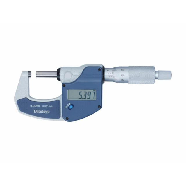 Mitutoyo 293-821-30 Digital Micrometer 0-25mm, w/o Data Output