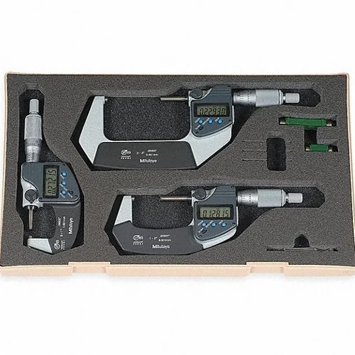 Mitutoyo 293-960-30 Digimatic Coolant-Proof Micrometer, 0-3" Range