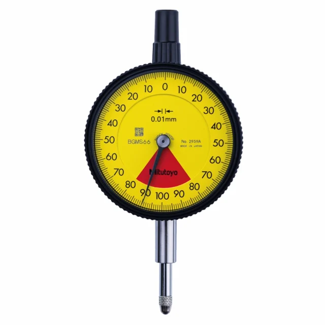 Mitutoyo 2959A Series 2 Dial Gauge, Lug Back, 1,6mm, 0,01mm