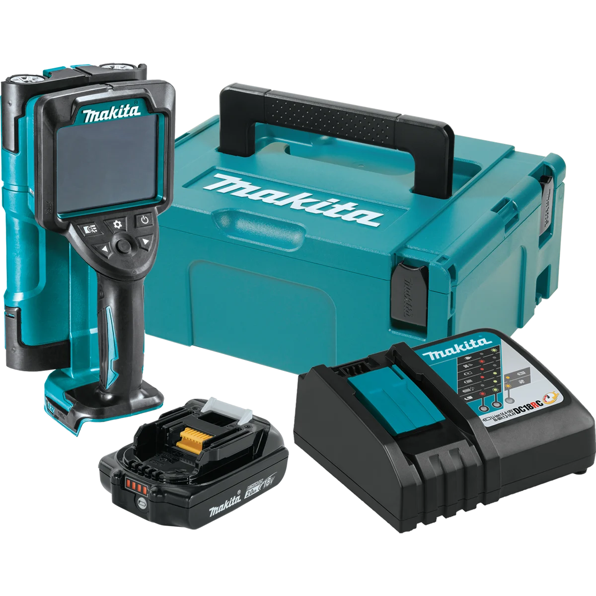 18V LXT® Lithium‑Ion Cordless Multi‑Surface Scanner Kit (2.0Ah), with Interlocking Storage Case
