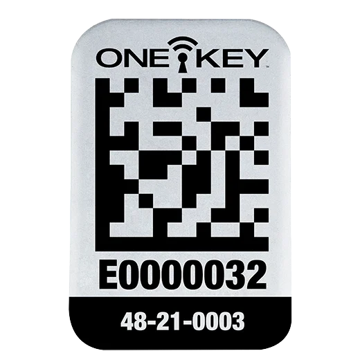 ONE-KEY™ Asset ID Tag – Sm. Metal Surface