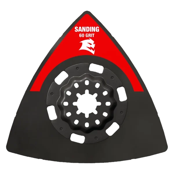3-1/2" 60-Grit Starlock Oscillating Sanding Plate
