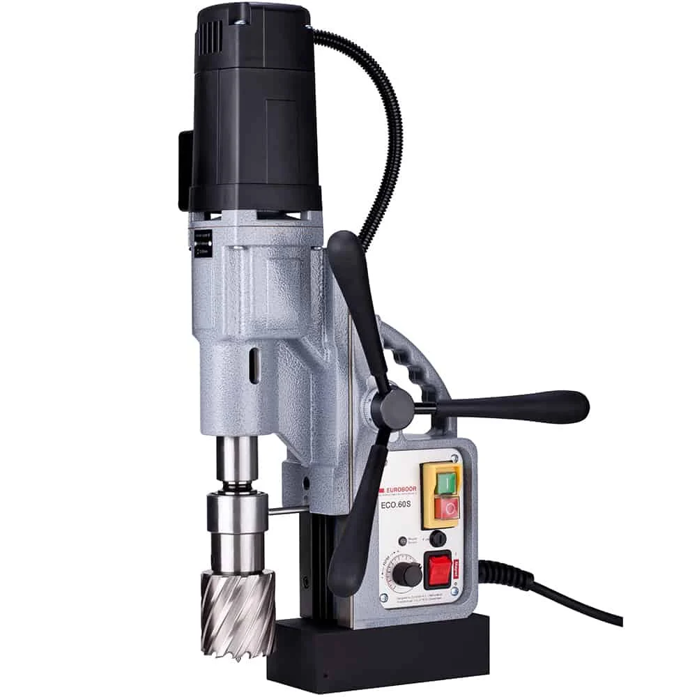 Euroboor ECO.60S Magnetic drilling machine 7/16" - 2 3/8" / 28.4 lbs