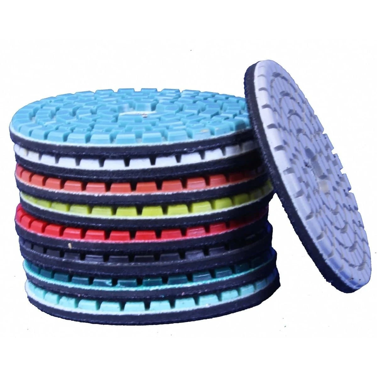 3" Power Flex Diamond Pads Superior Polish on Marble, Travertine - Set of 5