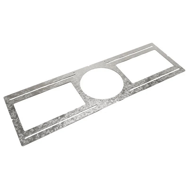 ETI Silver 6.22 in. W Mounting Plate, Pack of 20