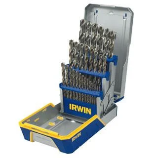 29 Piece Cobalt M-35 Metal Index Drill Bit Set Features 3018002