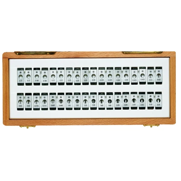 Mitutoyo 313-101 3-Wire Thread Measuring Set 18 pairs