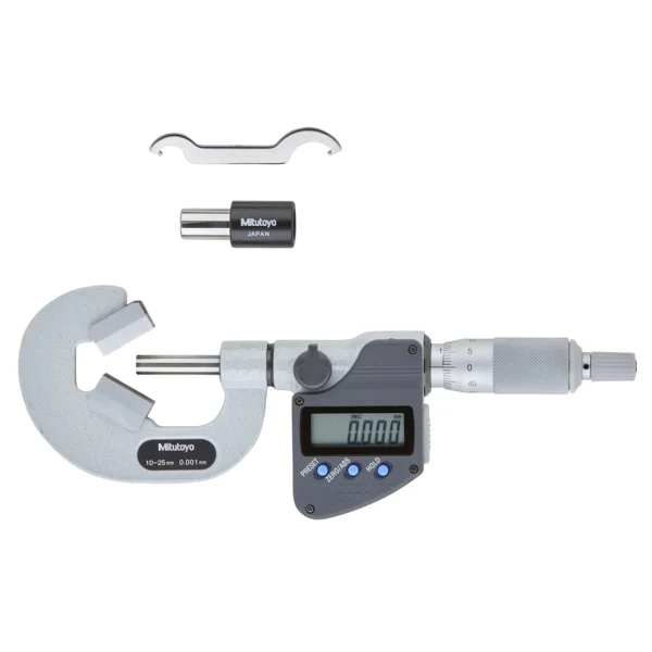 Mitutoyo 314-261-30 Series 314 Digital V-Anvil Micrometer 1-15mm
