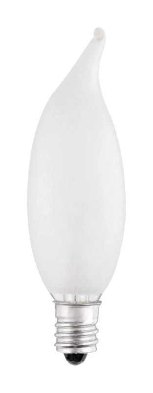 Westinghouse 15 W E12 Decorative Incandescent Bulb E12 (Candelabra) Warm White 2 pk, Pack of 10