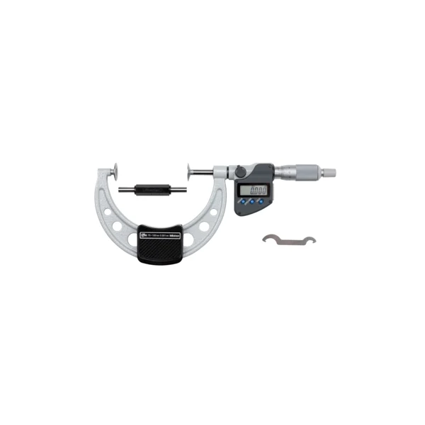 Mitutoyo 323-253-30 Series 323 Digital Disc Micrometer 75-100mm