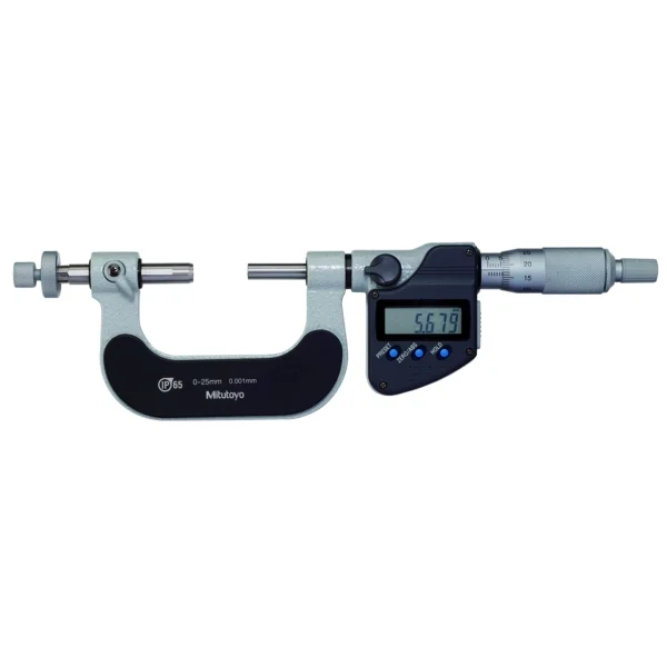 Mitutoyo 324-354-30 Series 324 Digital Gear Tooth Micrometer, 3-4"