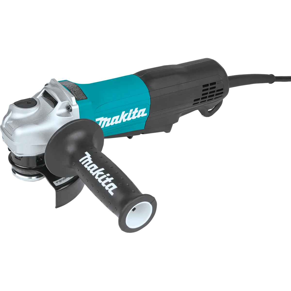 4‑1/2" / 5" Paddle Switch Angle Grinder, with AC/DC Switch