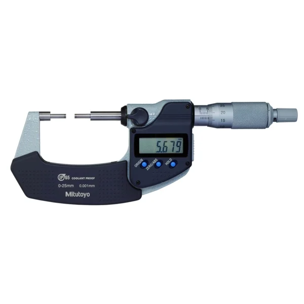 Mitutoyo 331-364-30 Series 331 Digital Spline Micrometer, 3-4", 2mm