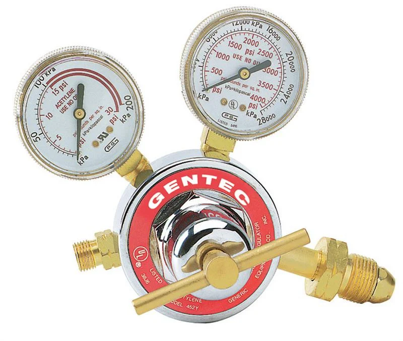 GW 33-452Y-15 2" Gauge diameter Meduium/Heavy Duty Acetylene - CGA510