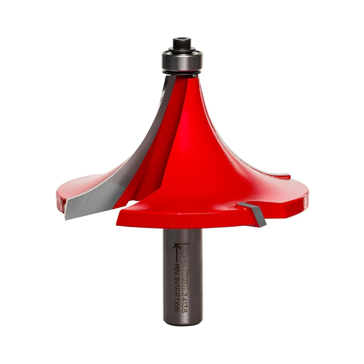 Freud 34-138 1-3/8-Inch Radius Rounding Over Router Bit (Quadra-Cut)