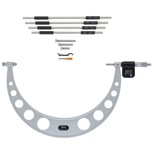 Mitutoyo 340-524 Series 340 Digital Micrometer 700-800mm, 4 Anvils