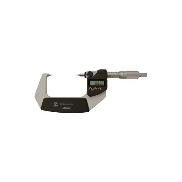 Mitutoyo 342-252-30 Digimatic Point Micrometer, Carbide, 25-50mm