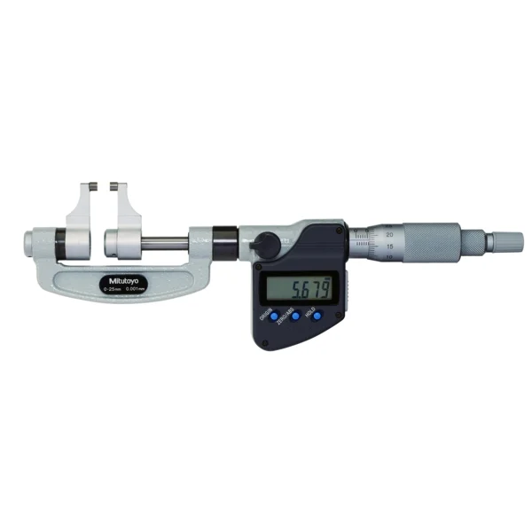 Mitutoyo 343-250-30 Series 343 Digital Caliper Jaw Micrometer 0-25mm