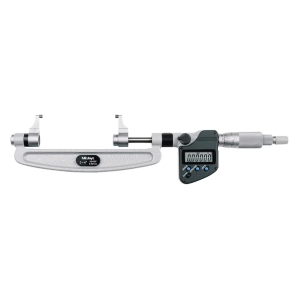 Mitutoyo 343-353-30 Series 343 Digital Caliper Jaw Micrometer, 3-4"