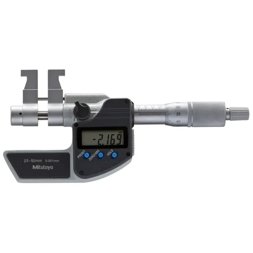 Mitutoyo 345-351-30 Digital Inside Micrometer Caliper Type Metric, 1-2"