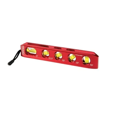 Machined Aluminum Level 500 UM 5 Vial Torpedo Level