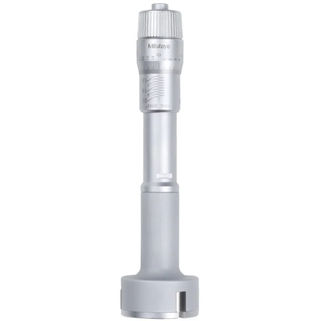 Mitutoyo 368-869 Holtest Type II 3-Point Internal Micrometer, 1.6"