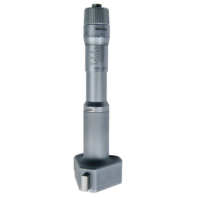 Mitutoyo 368-871 Holtest Type II 3-Point Internal Micrometer, 3"
