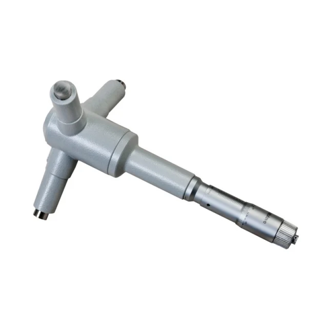 Mitutoyo 368-877 Holtest Type II 3-Point Internal Micrometer, 7-8"