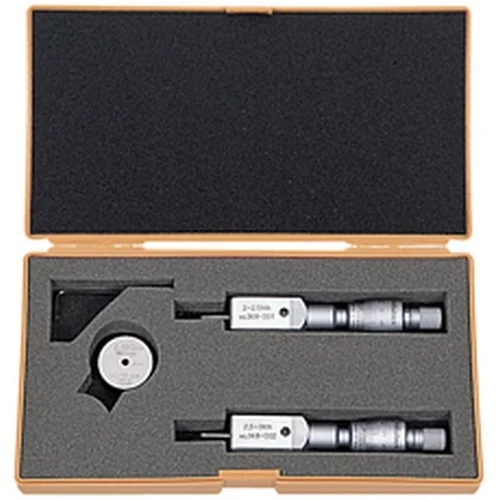 Mitutoyo 368-906 Mechanical Three-Point Internal Micrometers, 2-3mm
